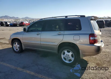 2006 Toyota Highlander Limited from USA, damaged, VIN JTEEP21A760172213